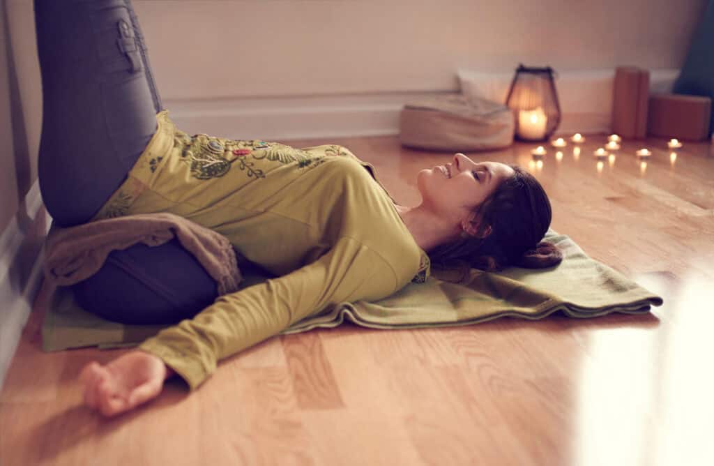 relaxing yoga poses
